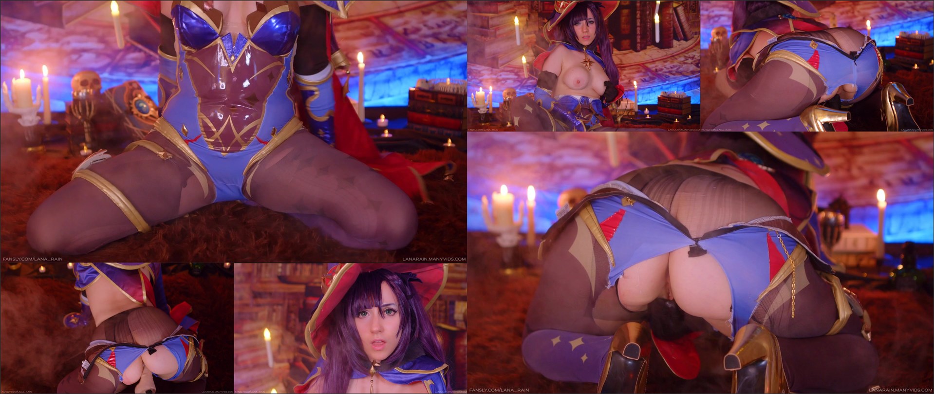 ManyVids – Lana Rain Mona Megistus Uses Her Body To Pay Rent Genshin Impact (Oct 6, 2023)