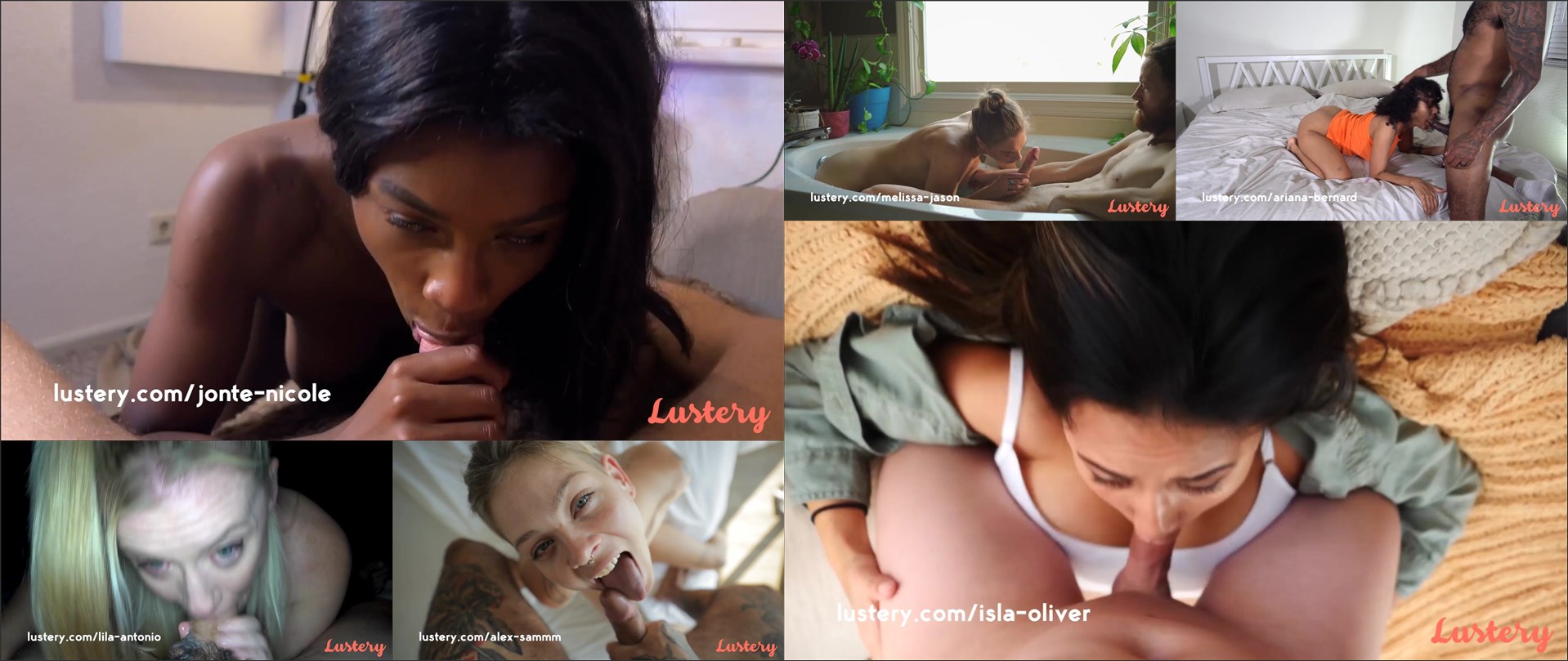 Lustery – E1173 Blowjobs Compilation (Dec 8, 2023)