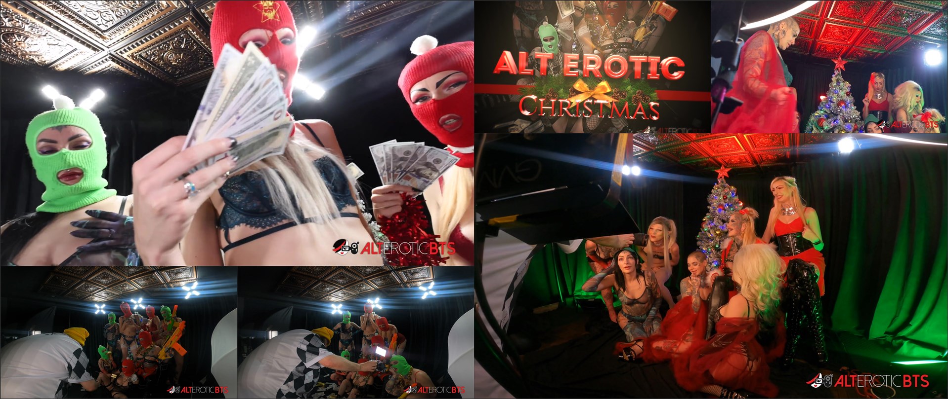 Alterotic – Alt Erotic Brand Ambassadors Family Photo BTS (Dec 29, 2023)